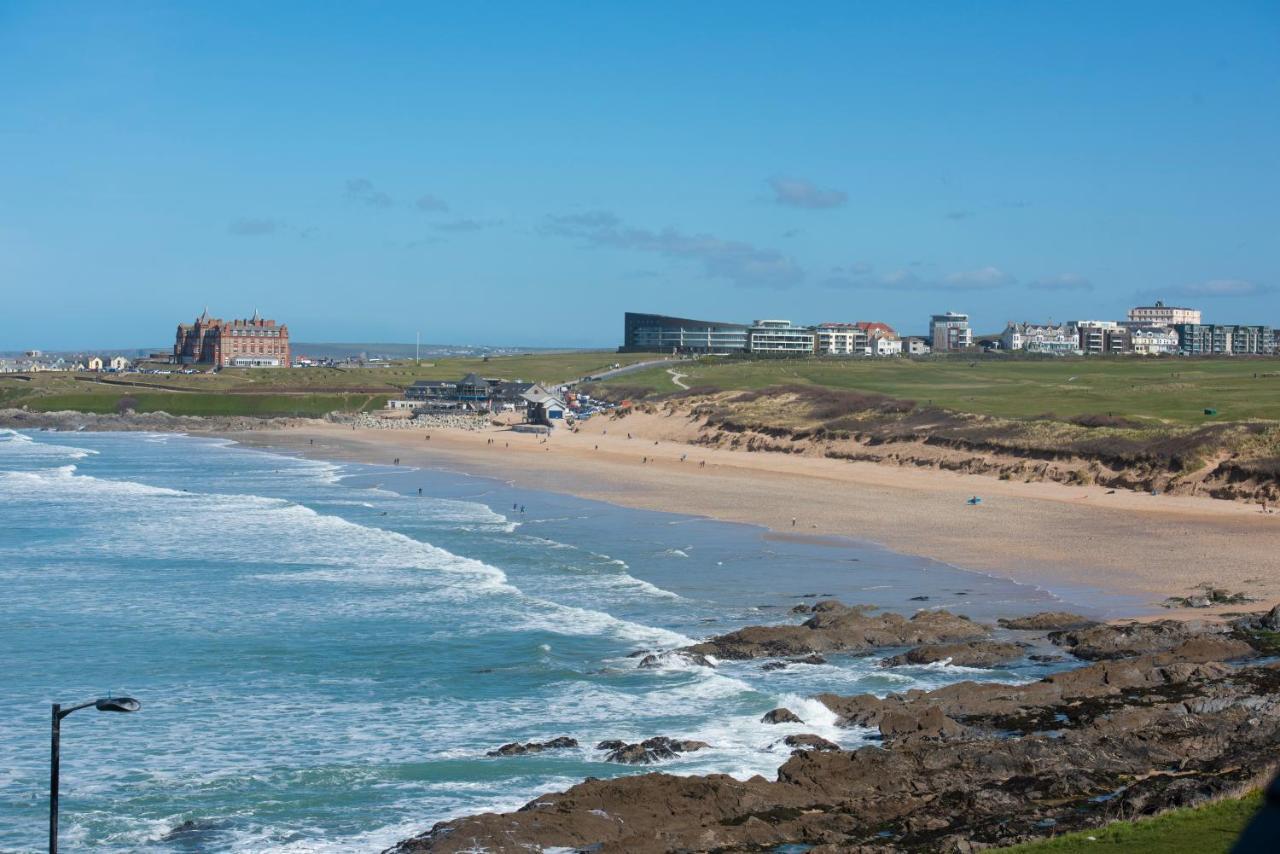 Fistral Beach Penthouse, Newquay Crantock Exterior photo
