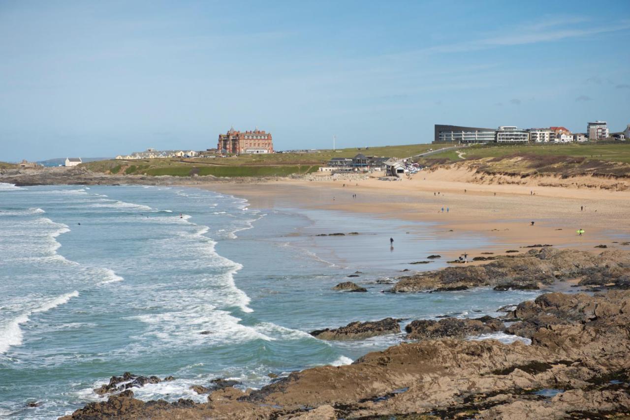 Fistral Beach Penthouse, Newquay Crantock Exterior photo